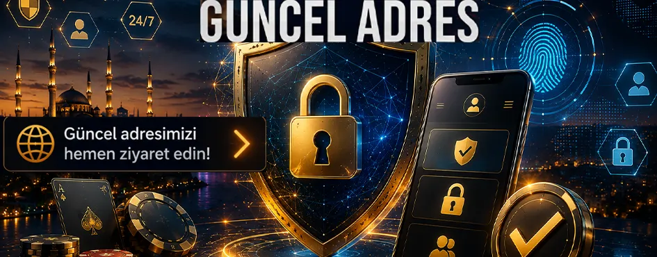 Kalkan, kilit ve parmak izi simgeleriyle güvenli giriş anlatımı
